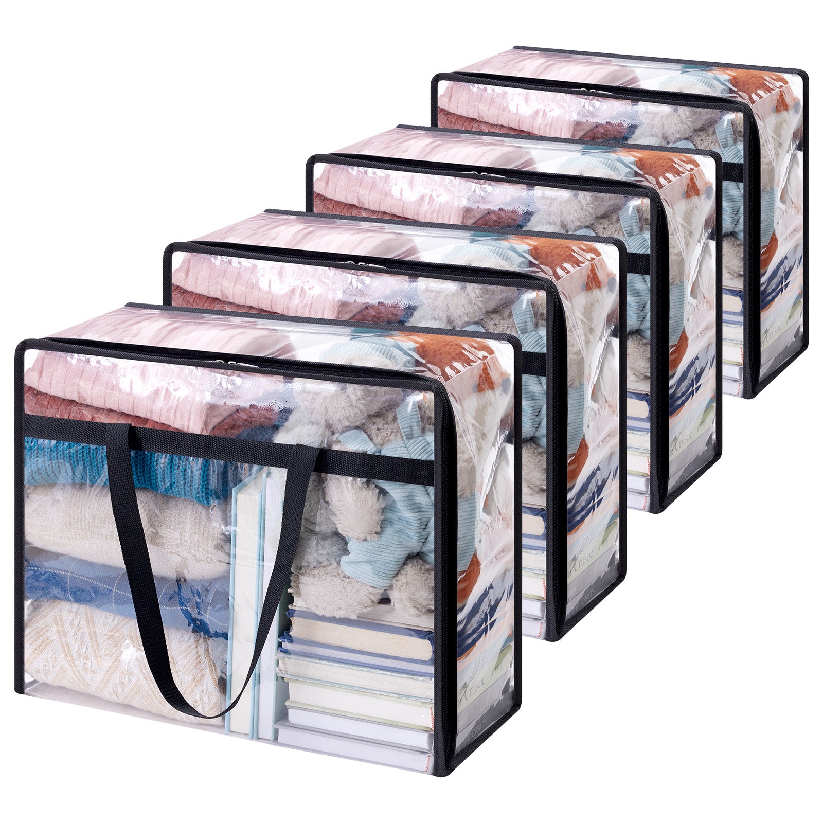 Clear Clothes Storage Bags Plastic Blanket Storage Bags lifewit Lifewitstore