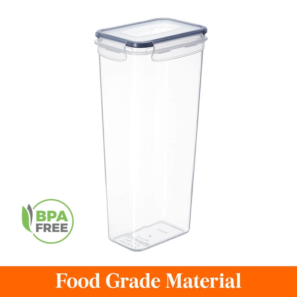 4pcs Airtight Food Storage Containers With Lids, Bpa-free Kitchen Storage  Containers For Dry Food, Flour, Sugar, Pantry Organization And Storage With  Label And Marker, Dishwasher Safe