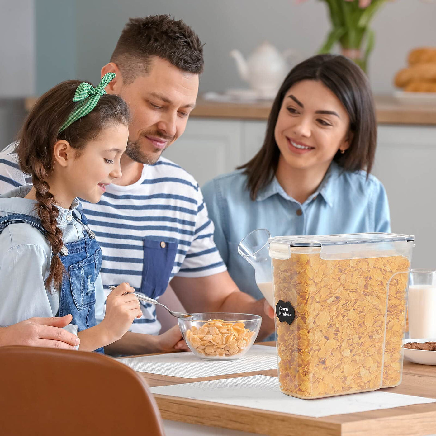 Airtight Cereal Container with Lids - Lifewit – Lifewitstore