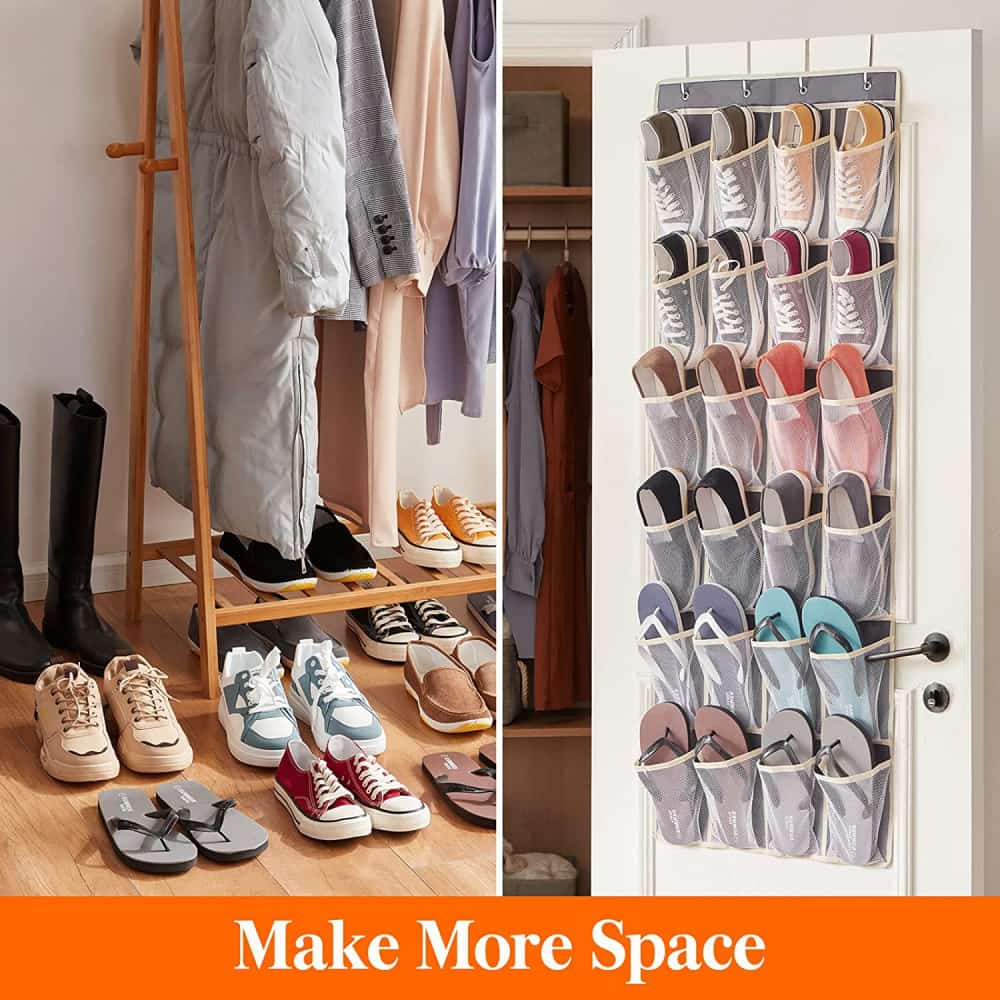DIY: Build a shoe rack from a closet door