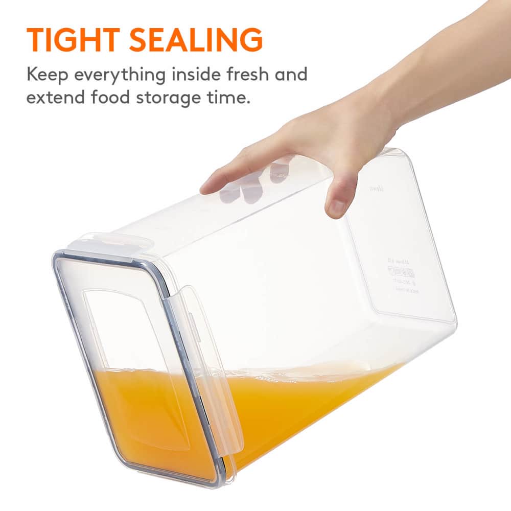 Food Container Large Capacity Airtight Home Airtight Food Container Long  Lasting