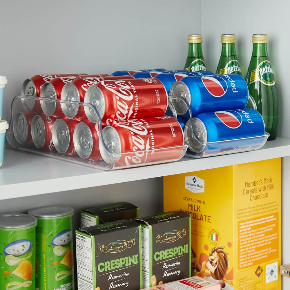 Lifewit 8pcs Refrigerator Organizer Bins, Clear Organizing Bins