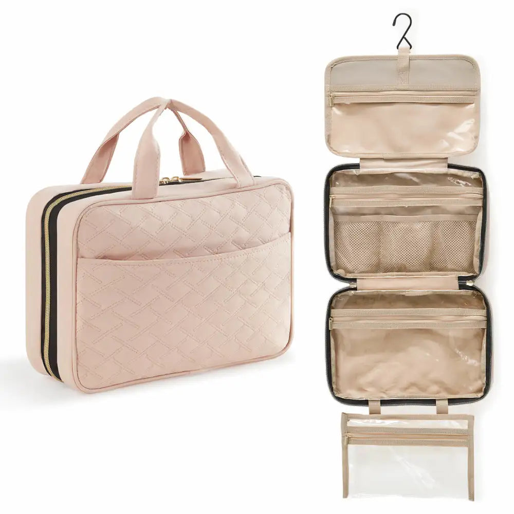 Travel Cosmetic Bag Makeup Storage Bag Women Outdoor Toiletries Organizer  Skin Care Products Lipstick Brush Organizer Portable